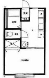 メゾン小原Ⅱの物件間取画像